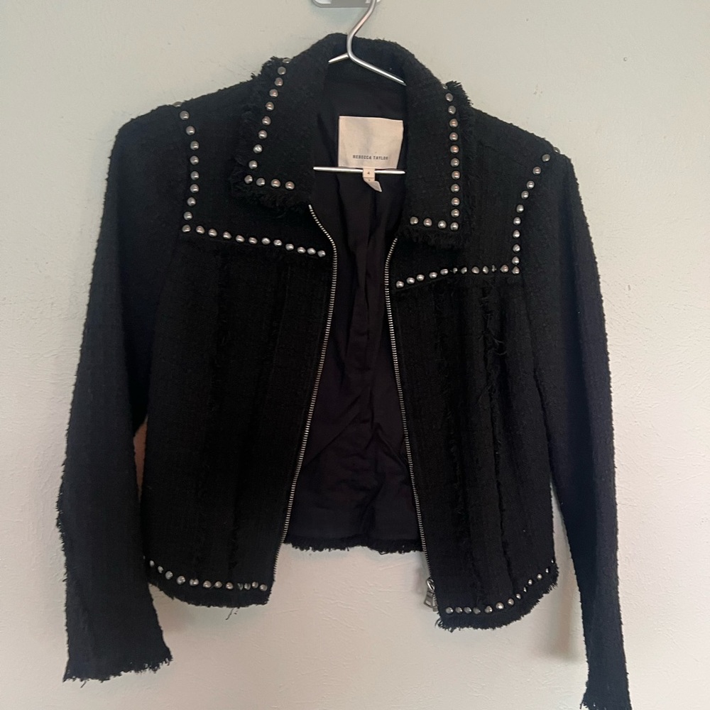 Black Rebecca Taylor Jacket - very good condition! - Picture 5 of 6